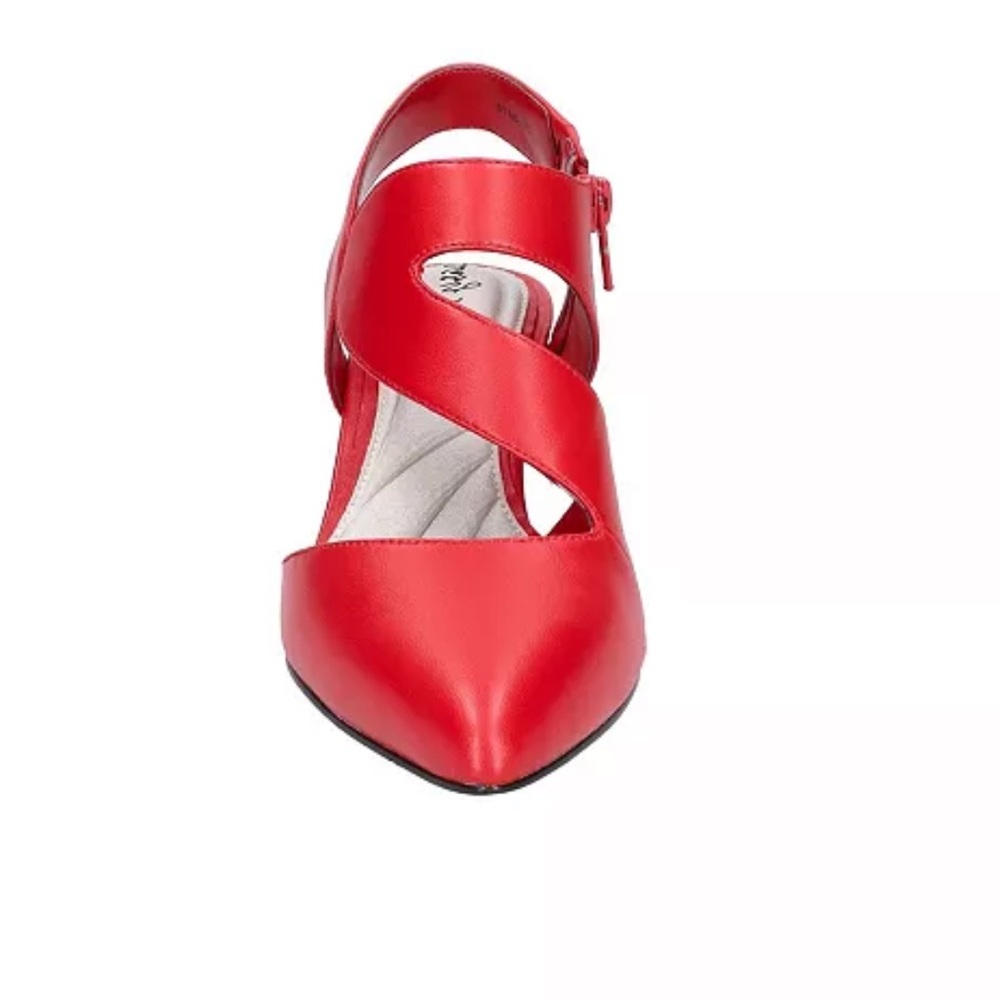 Easy Street Red Pumps Sz-7